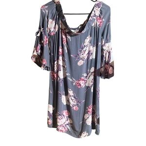 Buckle Daytrip Off-the-Shoulder Floral Dress – Women’s Size Small, Boho Chic, NW